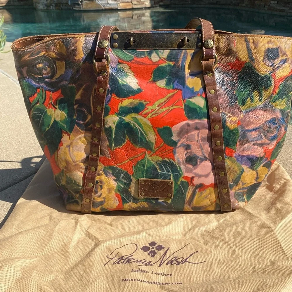 Patricia Nash Leather Tote - Picture 1 of 10